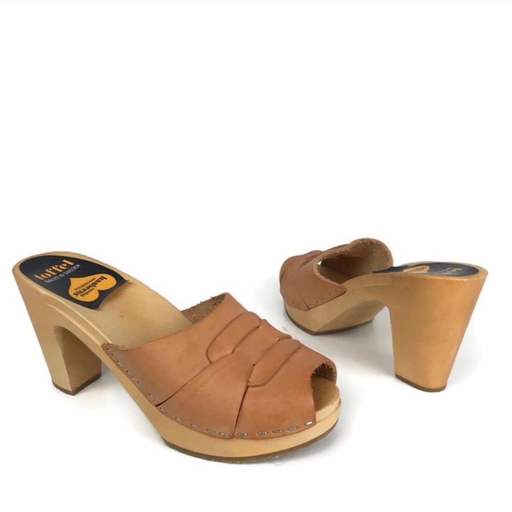 Swedish Hasbeens RARE slip on clog